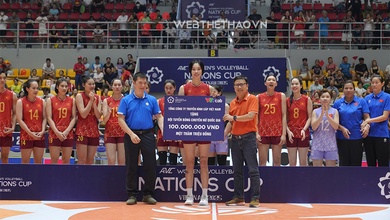 Tuyển bóng chuyền nữ Việt Nam nhận "mưa" tiền thưởng sau chức vô địch AVC Nations Cup