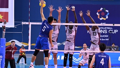 Bóng chuyền Việt Nam suýt tạo địa chấn trước Qatar ở tứ kết AVC Nations Cup