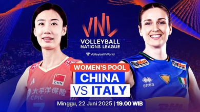 Link trực tiếp giải bóng chuyền VNL 2025 hôm nay: Trung Quốc vs Ý