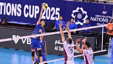 Lịch thi đấu bóng chuyền nam AVC Nations Cup 2025 ngày 22/6: Tâm điểm Việt Nam vs Indonesia