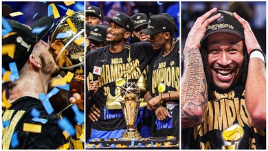 Cảm xúc vỡ oà với khoảnh khắc nâng cúp vô địch NBA 2025 của Oklahoma City Thunder