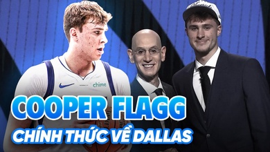 Cooper Flagg chính thức dọn nhà về Dallas: "Cậu bé vàng" sẽ thi đấu vị trí nào?