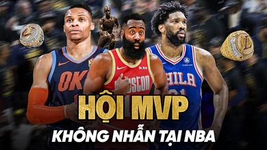 Điểm danh hội MVP "không nhẫn" tại NBA: Siêu sao chưa chắc đã vô địch
