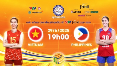 Link trực tiếp bóng chuyền VTV Cup hôm nay 29/6: U21 Việt Nam vs Philippines