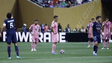 Truyền thông Pháp chê bai gay gắt Messi sau khi PSG thắng đậm Inter Miami