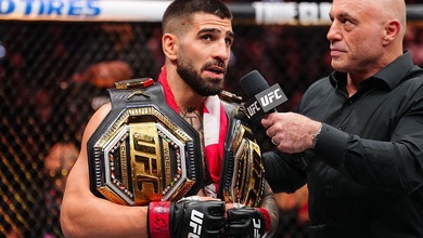 Ilia Topuria vượt Islam Makhachev leo lên Top 1 bảng xếp hạng P4P UFC
