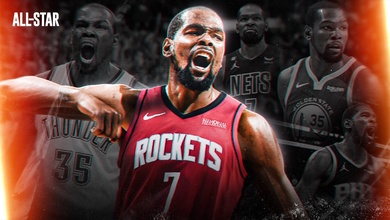 Chuyển nhượng NBA: Bom tấn trade Kevin Durant sang Houston sẽ liên quan đến cả Lakers và Warriors?