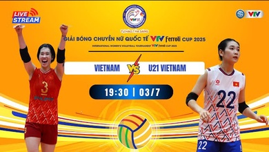 Link trực tiếp tứ kết bóng chuyền VTV Cup hôm nay 3/7: Việt Nam vs U21 Việt Nam