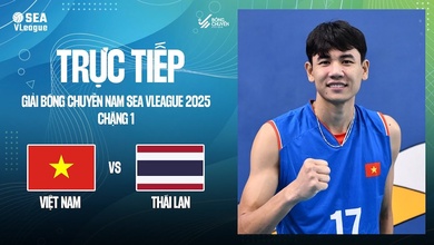 Link trực tiếp bóng chuyền nam SEA V.League hôm nay 11/7: Việt Nam vs Thái Lan