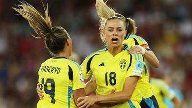 Kết quả bóng đá nữ châu Âu Euro 2025 hôm nay mới nhất: Đức thua đậm Thuỵ Điển