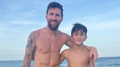 Hình ảnh ngày đi biển của Messi cùng gia đình sau khi ghi 2 bàn thắng cho Inter Miami