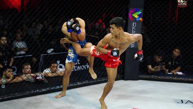 Võ sĩ nhập viện phẫu thuật gan sau cú đá knockout ở LION Championship