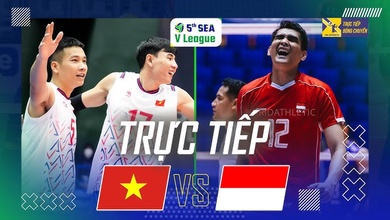 Link trực tiếp bóng chuyền nam SEA V.League hôm nay 17/7: Việt Nam vs Indonesia