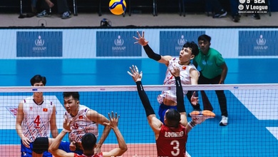 Đội tuyển bóng chuyền nam không còn cơ hội vô địch SEA V.League