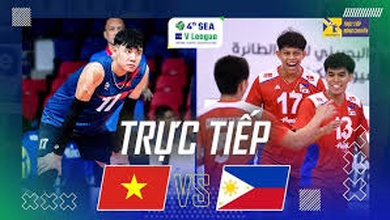 Link trực tiếp bóng chuyền nam SEA V.League hôm nay 20/7: Việt Nam vs Philippines