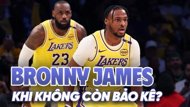 Tương lai "cậu cả" Bronny James bấp bênh: Sẽ ra sao nếu không còn LeBron ở Lakers?