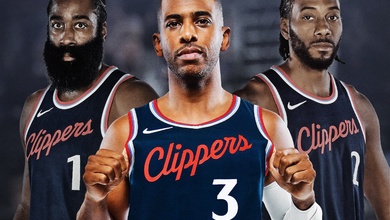 Chris Paul trở lại mái nhà xưa LA Clippers, đội bóng của Harden và Leonard tăng chiều sâu đáng kể