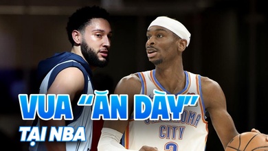 Shai Gilgeous-Alexander nhận gần 1 triệu đô la Mỹ mỗi trận vẫn còn thua "vua ăn dày" này?