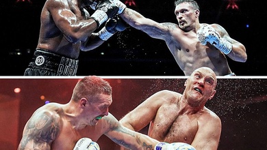Usyk tạo ra "tỷ số 8-0 kinh hoàng" sau khi đấm knock-out Dubois