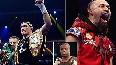 CHÍNH THỨC buộc Usyk đấu bảo vệ đai ngay sau trận thắng Dubois