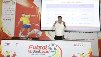 Giải Futsal HDBank Cúp Quốc gia 2025: Bệ phóng hướng đến vòng loại châu Á