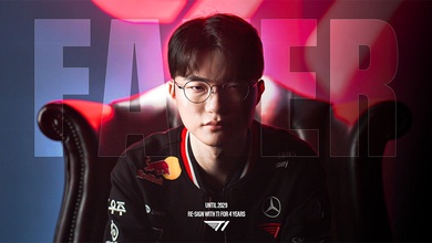 Faker gia hạn với T1 tới năm 2029
