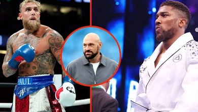 Tyson Fury đặt cược... 26 tỷ đồng vào trận Anthony Joshua vs Jake Paul