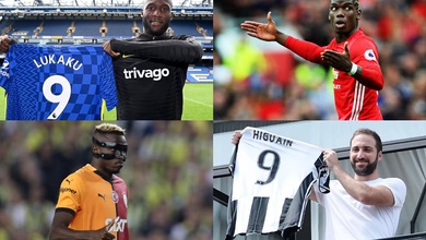 Những vụ chuyển nhượng đắt giá nhất Serie A: Osimhen lọt vào Top 10