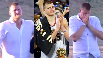 Video: Nikola Jokic rơi nước mắt ăn mừng giải đua ngựa, CĐV lập tức so sánh với cúp vô địch NBA
