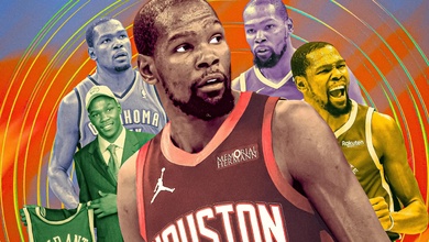 Kevin Durant suýt tái hợp với Kyrie Irving nhưng buộc phải quay xe vì “tai nạn” này?