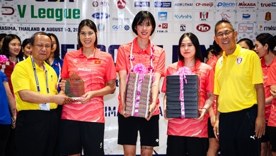 Bảng xếp hạng giải bóng chuyền nữ SEA V.League 2025