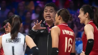 Bóng chuyền Thái Lan khởi đầu khó khăn ở SEA V.League 2025, HLV Kiattipong chỉ ra 3 lý do