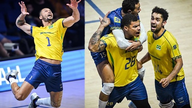 Slovenia "ba lần tay trắng", Alan Souza cùng Brazil giành huy chương đồng VNL 2025