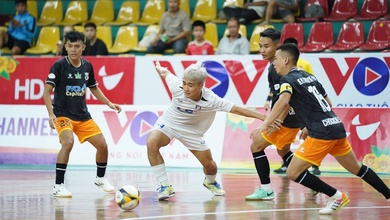 Bảng xếp hạng futsal Cúp QG 2025 mới nhất