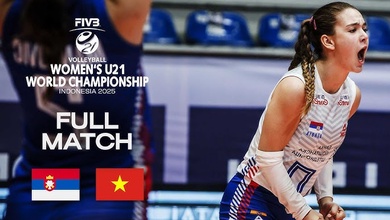 Link trực tiếp giải bóng chuyền U21 vô địch thế giới hôm nay: Việt Nam vs Serbia