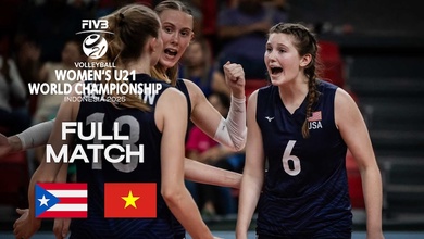Link trực tiếp giải bóng chuyền U21 vô địch thế giới hôm nay: Việt Nam vs Puerto Rico