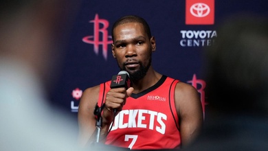  Kevin Durant đồng ý ở lại Houston, gia hạn hợp đồng 90 triệu đô la Mỹ