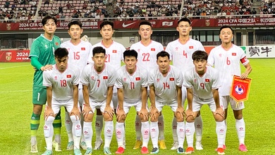 Đội hình ra sân U22 Việt Nam vs U22 Trung Quốc: Công Phương đá chính