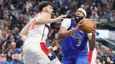 Tỷ lệ thắng báo động của Dallas Mavericks khi thiếu vắng Anthony Davis: "Báo động đỏ"