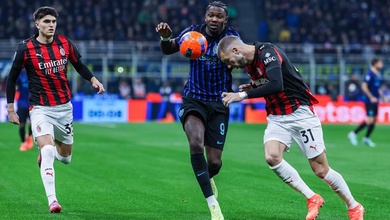 Bảng xếp hạng Serie A sau khi AC Milan đánh bại Inter trong trận derby