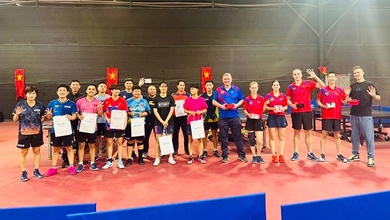 Tuyển bóng bàn Việt Nam công bố danh sách thi đấu SEA Games 33