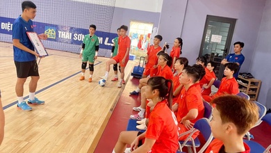 Đội tuyển Futsal nữ Việt Nam gấp rút hoàn tất chuẩn bị trước thềm SEA Games 33
