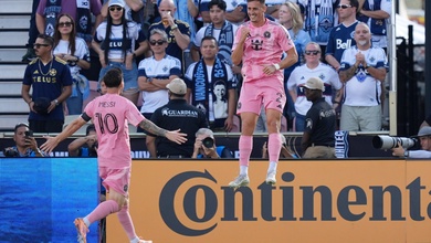 Nhờ Messi, Allende trở thành cầu thủ ghi bàn hàng đầu của Vòng loại trực tiếp Cúp MLS