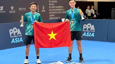 Pickleball Việt Nam càn quét các danh hiệu tại PPA Hangzhou Open 2025