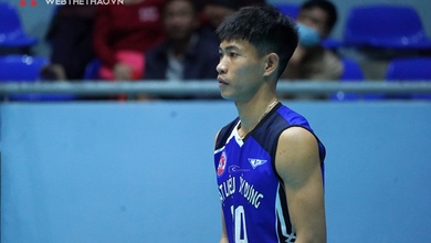 Đội tuyển bóng chuyền nam bổ sung chủ công Trần Anh Tú cho SEA Games 33