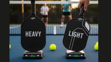 Phân tích sức nặng vợt pickleball: Yếu tố quyết định phong cách chơi
