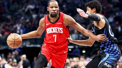 Lịch sử gọi tên Kevin Durant: Ngôi sao Rockets trở thành cầu thủ thứ 8 gia nhập CLB 31.000 điểm
