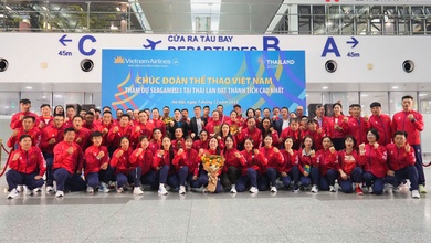Đoàn thể thao Việt Nam chính thức lên đường tham dự SEA Games 33