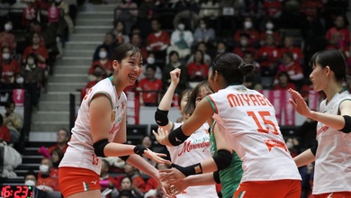 Loạt địa chấn khuấy đảo SV.League nữ Nhật Bản, cuộc đua trở nên khó lường