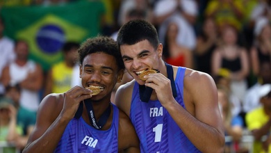 Cặp đôi Pháp làm nên bất ngờ: Vô địch Beach Pro Tour Elite 16 tại Brazil